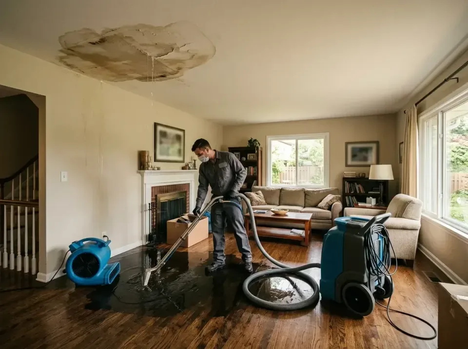 attic-pipe-burst-ceiling-drip-008 — frequently asked questions, Water Damage Restoration & Carpet Care in Rouses Point, NY